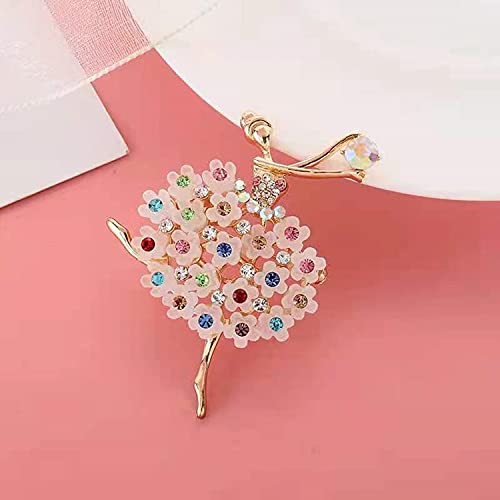 Image of Animal brooch Women's Fashion Unique Crystal Rhinestone Vintage Enamel Lapel Safety Pin, Clothing Jewelry Clothing Backpack Jacket Hat Decoration DIY