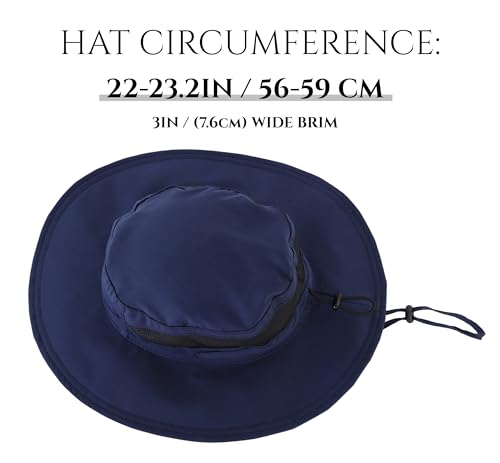 Sombrero personalizado unisex con protección solar UPF 50+ miniatura 6