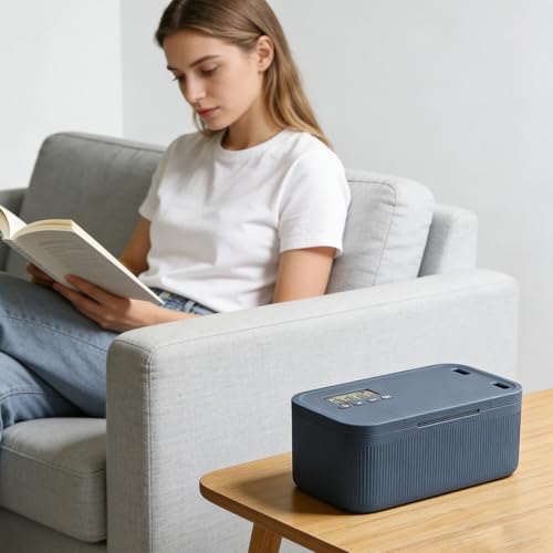 Handy Safe mit Zeitschloss, Abschließbare Box mit Timern, Selbstkontrolle Timer Schließfach für Handy Snacks, Alkohol oder andere unerwünschte Versuchungen Handy Gefängnis für Arbeit & Kinder