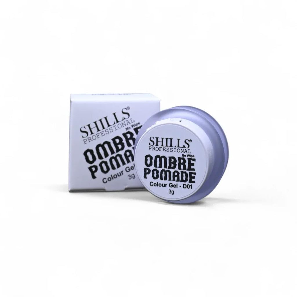 SHILLS PROFESSIONAL Ombre Pomade Colour Gel 8ml | No-Wipe Gradient Nail Art Gel | UV/LED Cure | Ombre, French & Fade Nail ...