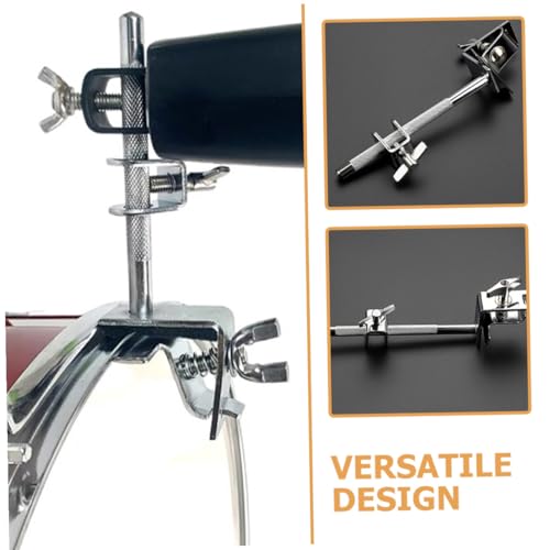 Clamp de metal para cowbell de batería 154mm miniatura 3