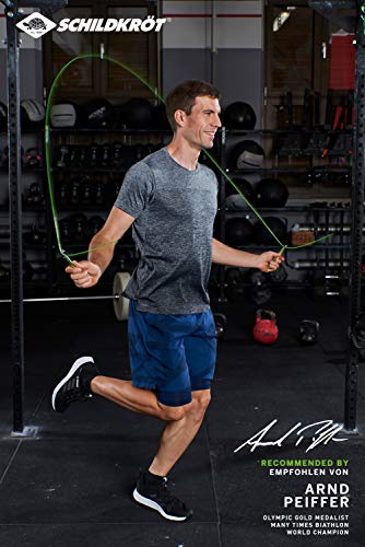 Schildkröt Speed Pro Skipping Rope, in a Blister, 960114, Green - Image 3
