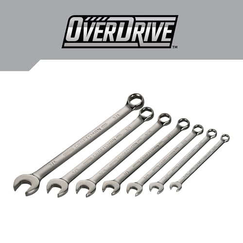 CRAFTSMAN OVERDRIVE 7-Piece Standard (SAE) Wrench Set (CMMT87707) - Thumbnail 2