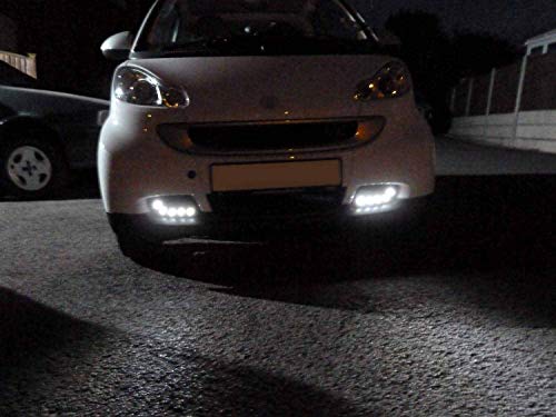 Kit LED 10 Piezas 30W Luz Diurna iJDMTOY Smart Car Fortwo miniatura 5