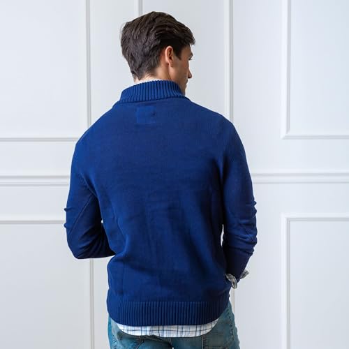 Image of Hope & Henry Men's Half Zip Pullover Sweater