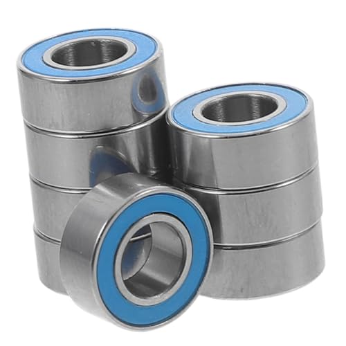 Bearings, 8pcs Steel Rc Car Maintenance Bearings Rc Vehicle Bearing Replacement Steel Bearing for Rc Car Rc Crawler Car Upgrade Bearing,High Hardness and Toughness