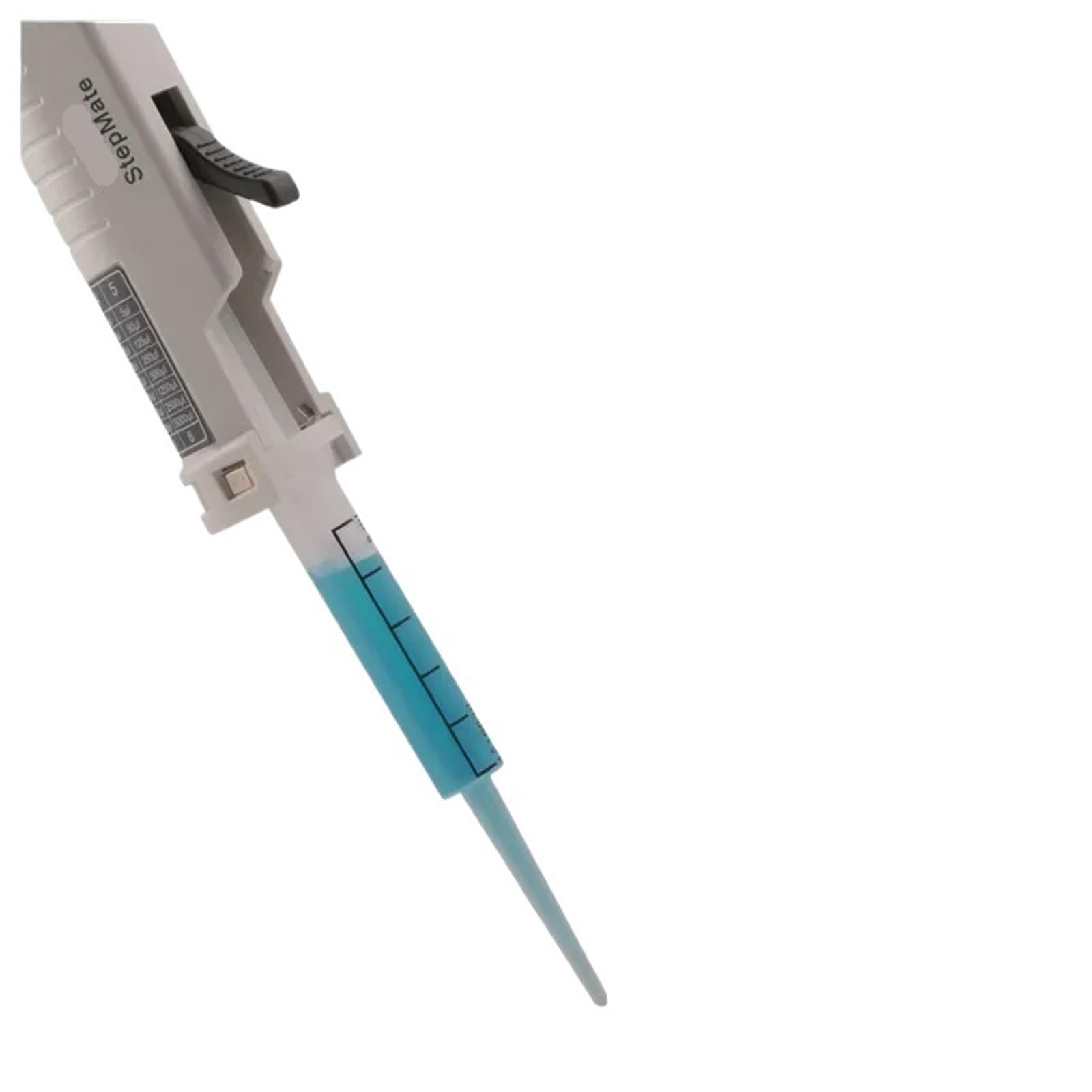 Pipeta regulowana krokowa, powtarzalna, pipeta laboratoryjna, dozownik kroplomierza, ciągły, dostarczany z końcówką 5 ml - Bio-System