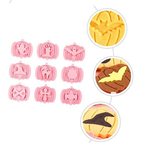 Cabilock Kürbis-plätzchenform Fondant-rahmen Softies Mehrzweck-gebäckform Backwerkzeuge Für Halloween-dekoration