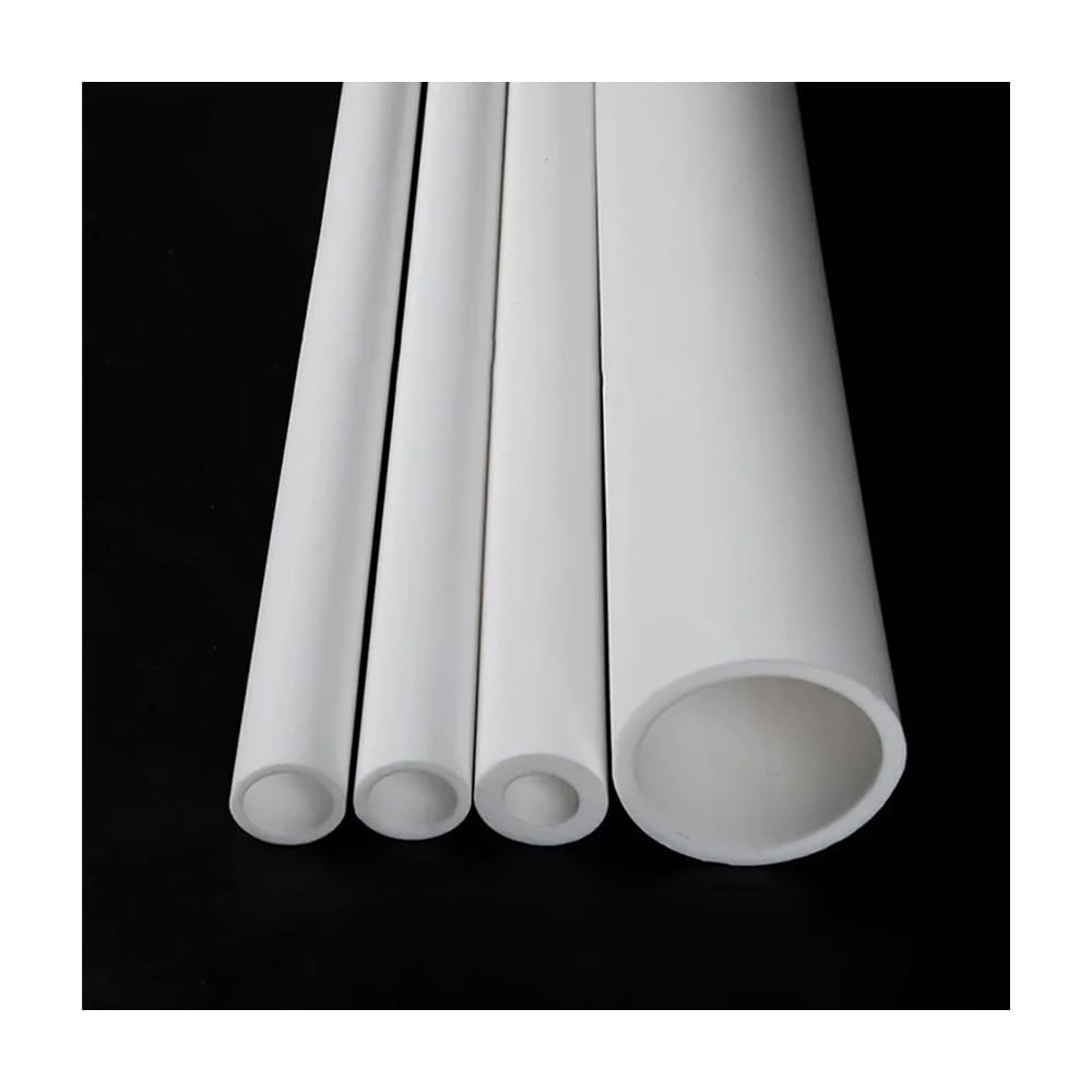 Tubo de PTFE blanco de 500 mm de longitud, diámetro interior 6 20 mm OD 20 25 mm, tubo de polietileno resistente a los productos químicos para uso industrial, 1 unidad (6 mm x 20 mm), duradero y