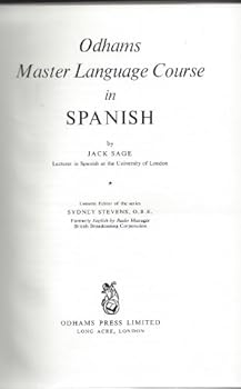 Hardcover ODHAMS MASTER LANGUAGE COURSE IN SPANISH Book