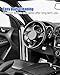 Steering Wheel Trim Fit for C-CLASS W204 C63 2012 2013 2014, Car Interior Decoration Replace 0994640013 09946400139107