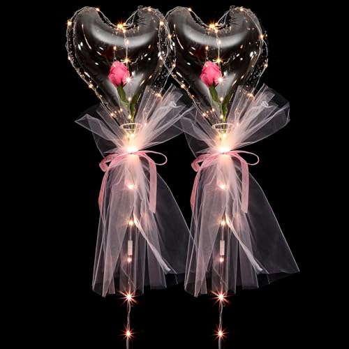 VALICLUD ����n�[�g�^�o���[�����[�Y ��������p�[�e�B�[�̑����p���D LED���C�g�����̓����f�މ؂₩�ȃC�x���g���o 2�Z�b�g �o�b�e���[