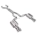Stainless Works 2014-16 Chevy SS Exhaust 3" X-Pipe Chambered Mufflers Polished Tips Factory Connect