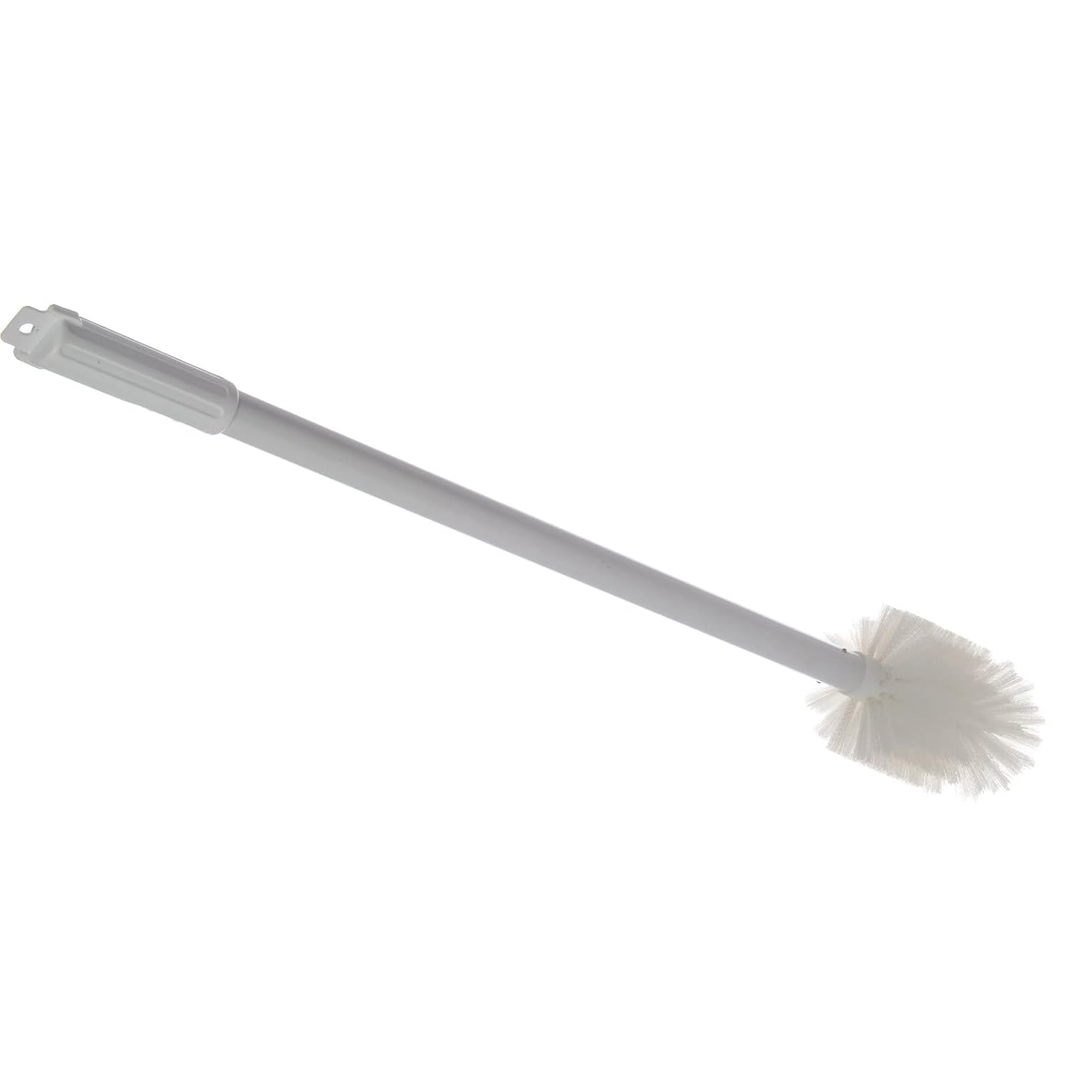 SPARTA Industial Tank Brush Pipe Brush, Drain Brush with Handle for Commercial Kitchens, Polyester Bristle, 4 Inch, White