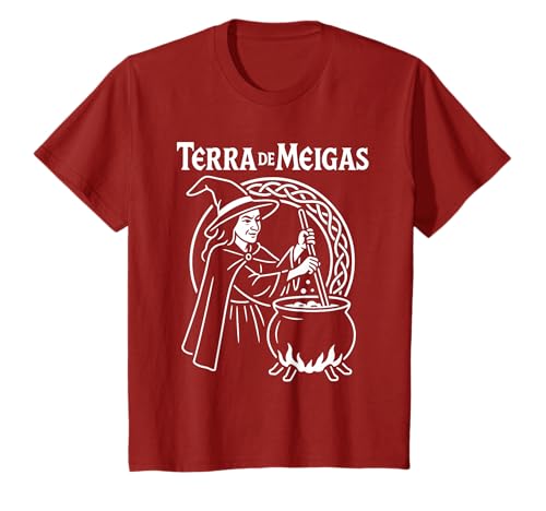 Meiga Gallega 'Terra de Meigas' Diseño Celta Galicia Camiseta