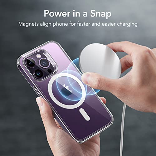 image for ESR Magnetic Phone Case for iPhone 14 Pro, Compatible with MagSafe, Sh