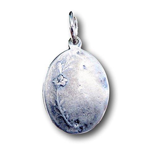 Sterling Silver St Apollonia Medal - Patron of Dentists - Antique Reproduction2