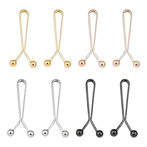 IENHDK 8 Stück Hosen Taillenspanner Hosen Enger Machen Clip Hose Enger Machen Clip Hose Enger Machen Hosenbund Enger Machen Waist Clip Zum Enger Machen Für Jeans Kein Nähen Jean Rock T Shirts