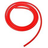 MUXSAM Red Elastic Natural Latex Rubber Replacement Band Tube for Hunting Shooting Slingshot Catapult