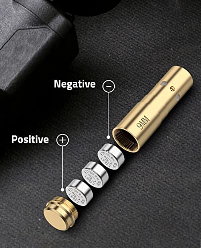 Image of CVLIFE Bore Sight Laser 223 5.56mm /9mm /.243.308 /12Gauge /7.62x39mm /.45acp Red Laser Bore Sighter with Batteries