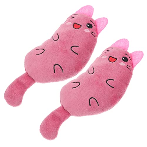 WOONEKY 2個薄荷毛? の 噛み び用おも 楽しで 係 深める しっぽ付 で の興