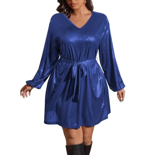 Robe métallique brillante pour vos soirées festives et grands événements