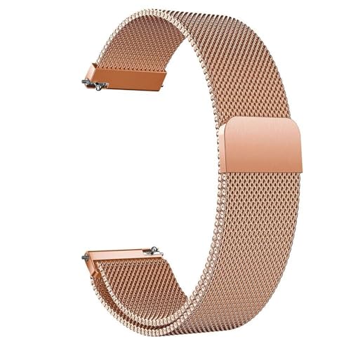 Bracelet de montre 20mm 22mm 18mm KLVN réglable et magnétique en métal