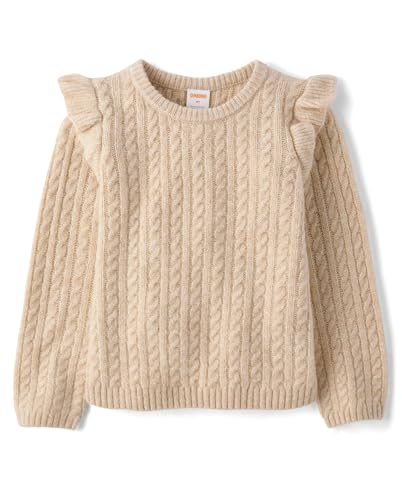 Image of Gymboree Girls' and Toddler Long Sleeve Cable Knit Sweaters
