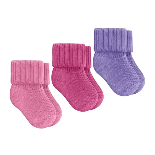 Merino Protect Merino Wool Socks For Toddler Temperature Regulate Baby Sock Soft Knee High Socks 3Pack