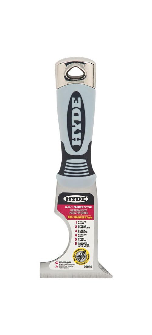 Hyde Tools 6986 - Utensile per pittori 6 in 1