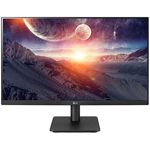LG 24Mp400 24 Inches (60 Cm) LCD 1920 X 1080 Pixels IPS Monitor – Full Hd, with Vga, Hdmi, Audio Out Ports, AMD Freesync, 75 Hz (Black)