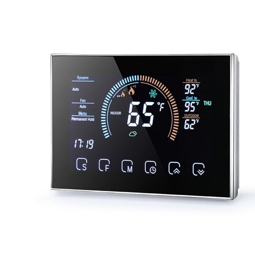 Thermostat programmable écran couleur pour stopper le gaspillage d'énergie - 2