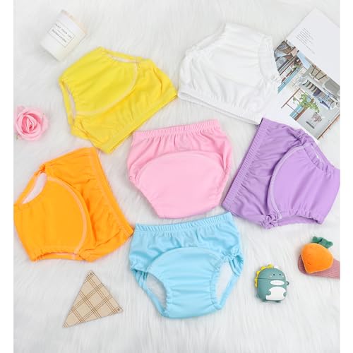 Eosoeso 6Pcs Toddler Training Underwear Potty Absorbent Training Pants for Girls and Boys Multicolor by Eosoeso - Used condition - Image 5