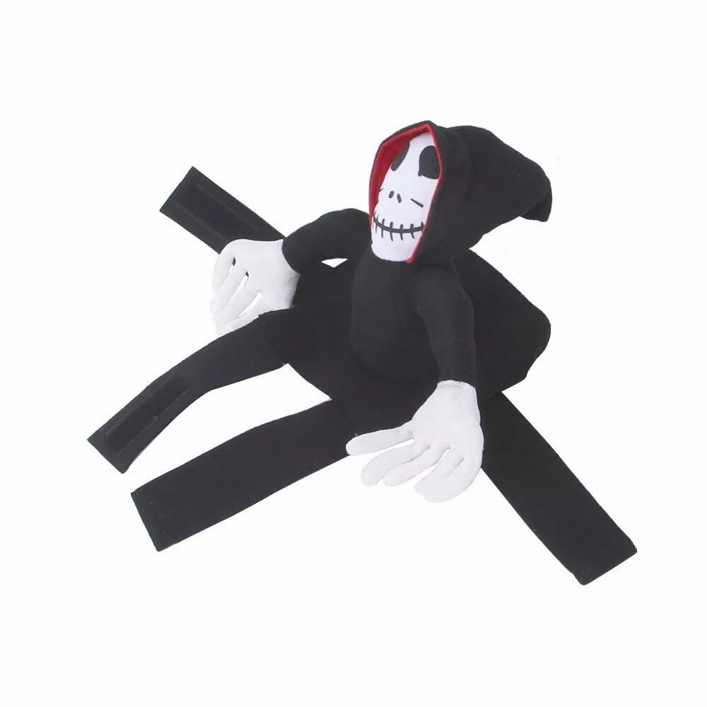 Pet Riding Costume Novelty Pet Supplies Ghost Rider Horse Riding Designed Dog Cats Apparel Party Dressing up Clothing Halloween (M) - Image 3