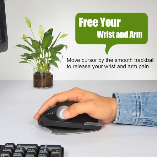El ratón trackball inalámbrico ergonómico ideal para solucionar tus dolores de muñeca 3