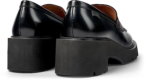 Camper Milah K201425, Moccasin Donna, Nero 002, 38 Eu - 5