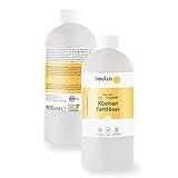 BEULCO CLEAN - Bio Fettlöser 1 Liter Nachfüllpack für Küche & Gastronomie - Profi Fettreiniger Reinigungs-Mittel für Induktionsfeld Herdplatte & Dunstabzugshaube - Universal Küchen-Reiniger gegen Fett