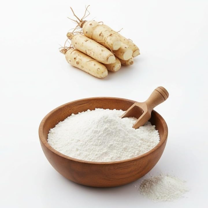 FRESH Arrow Root Powder,(50grams) Kooya, Koova Podi, (Pack of 1 X 50gm)