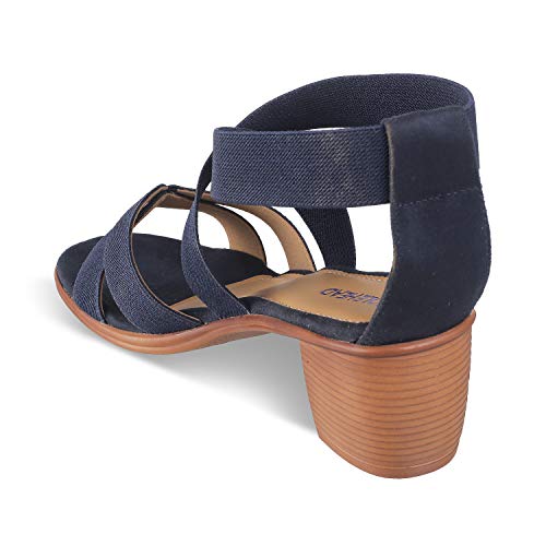 Image of SOLE HEAD Brown Heels Women Sandal