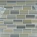 Bodesi Beach Hand Painted Glass Subway Tile, Sample