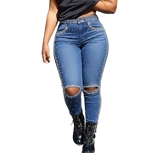 Pantalon extensible léger à séchage rapide avec poche à rivets
