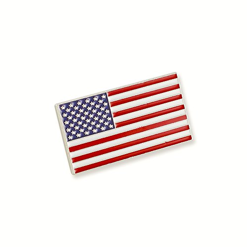 Authentic Official American Flag Enamel Lapel Pin Proudly Made In USA Gold Lapel Pin– 1 Pin2