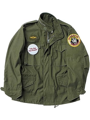 Mens M65 Taxi Driver Movie Robert De Niro Military Green Cotton Jacket | M65 Jackets