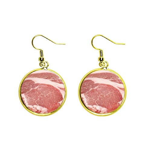 Boucle d'oreille viande crue : le bijou goutte pour rompre la banalité