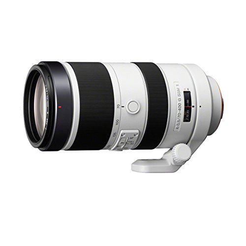 Sony 70-400mm f/4-5.6G SSM - Objetivo para Sony (Distancia Focal 70-400mm, Apertura f/4-32, Zoom óptico 5.71x,diámetro: 77mm) Blanco