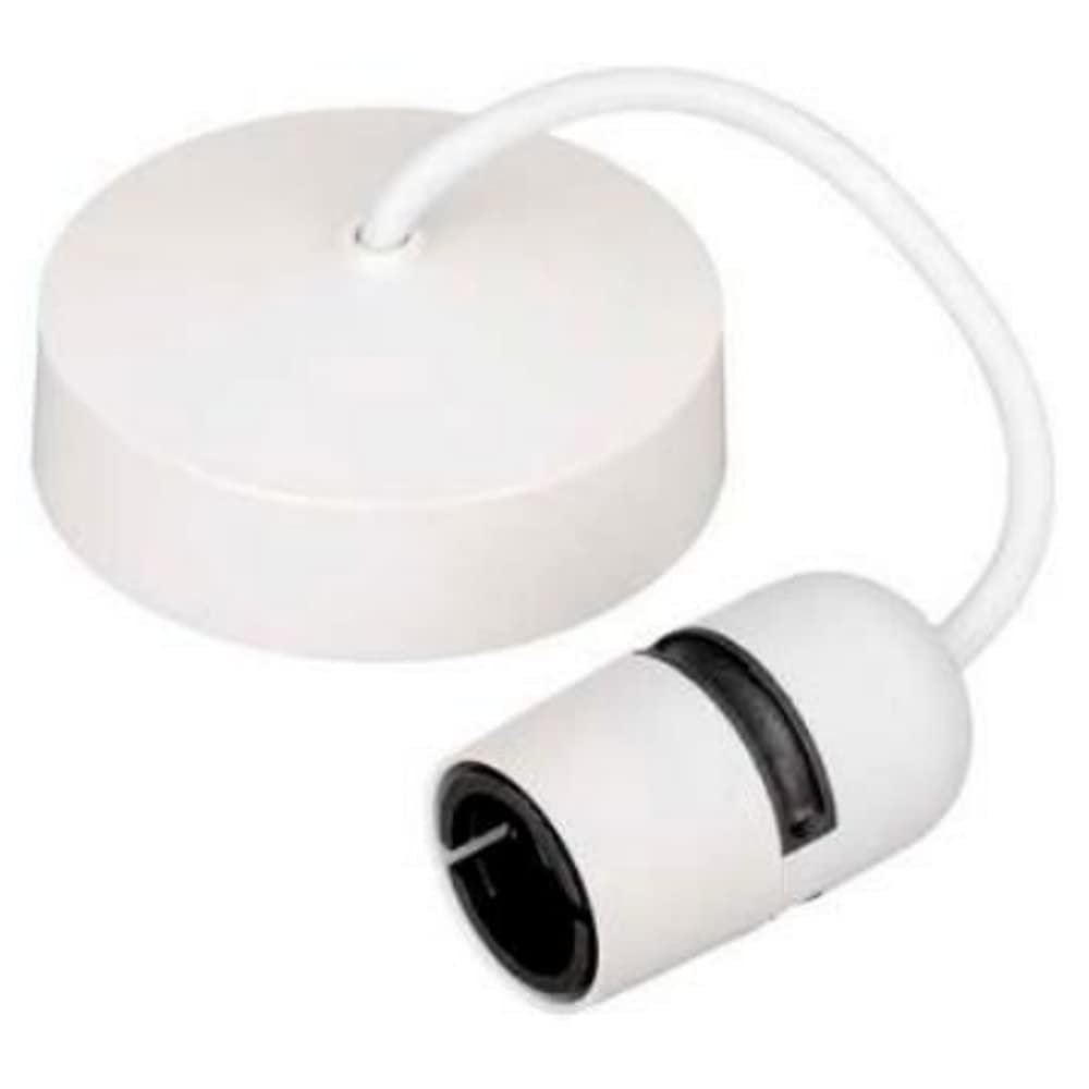 DETA S106/6T2 Ceiling Light Safety Pendant Set c/w Decorators Cover 150mm / 6" T2 Rated
