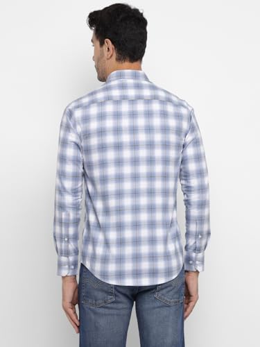Image of Allen Cooper Checks Shirts for Men - 100% Cotton Comfort Fit Casual and Formal Shirt - Breathable, Soft, Classic Style (Multiple Colors)