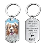 Pawfect House Personalized Keychains - Dog Memorial Gifts For Loss Of Dog, Pet Memorial Gifts, Dog B