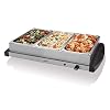 Oster Buffet Server Warming Tray | Triple Tray, 2.5 Quart, Stainless Steel