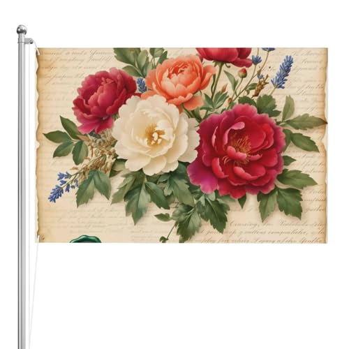 Drapeau extérieur vintage en polyester ultra résistant aux intempéries - 2